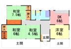笹尾貸家の間取り画像