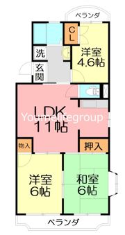 ハイムパストラルの間取り画像