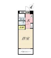 ラフェリア湘南五番館の間取り画像