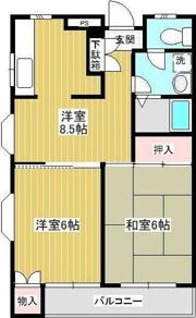 ガーデンプレイス参番館の間取り画像