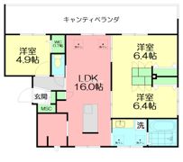 Moana（モアナ）の間取り画像