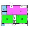 ハイツサガワの間取り画像