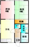 尾登ハイツ2の間取り画像