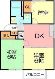 プレミール井細田の間取り画像