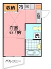 アザレア湘南の間取り画像