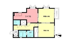 グリーンKIの間取り画像