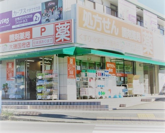 近くのシオンドラッグ大磯国府店まで1,711m（徒歩22分）