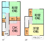 メゾンIIの間取り画像