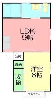 デイドリーム平塚の間取り画像