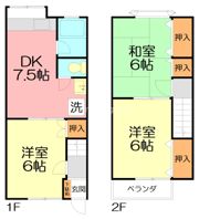 テラスパークサイドの間取り画像