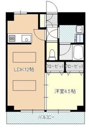 ルネス東海岸の間取り画像