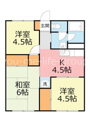 メゾンコスモスNO.1の間取り画像