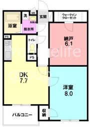 クローバーガーデンの間取り画像