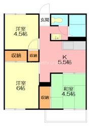 湘光ハイツの間取り画像