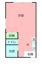 プチハイツの間取り画像