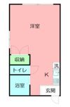 プチハイツの間取り画像