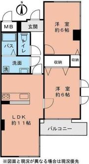 メゾンM・K（メゾンエムケイ）の間取り画像