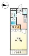 パラシオン平塚の間取り画像