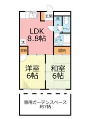 MTハイツの間取り画像