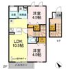 グランモア柳川の間取り画像