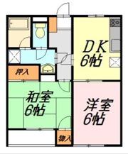 藤マンションの間取り画像