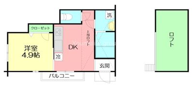 Feel東海の間取り画像