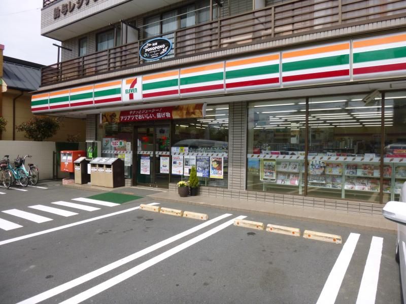 近くのセブンイレブン 藤沢羽鳥店まで428m（徒歩6分）