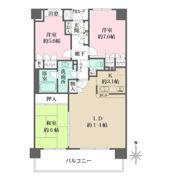 藤和シティホームズ鎌倉山崎の間取り画像