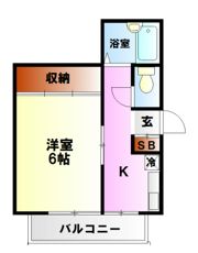 KSハイムC棟の間取り画像