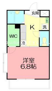 アビタシオン湘南の間取り画像