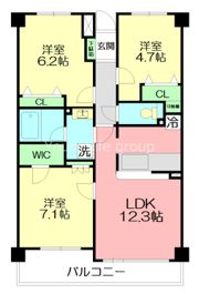 デルニエKの間取り画像