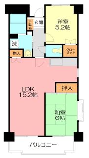 タウンコート湘南の間取り画像