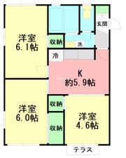 フォレストAの間取り画像