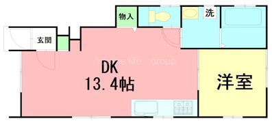 錦町アパートの間取り画像