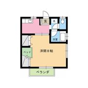 ユニバースヒルTKの間取り画像