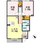 アドラブールの間取り画像