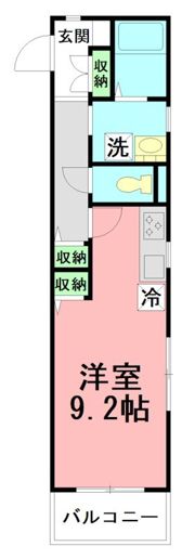 ヴィラ湘南の間取り画像