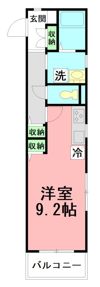 ヴィラ湘南の間取り画像