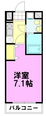 サザンクロスの間取り画像