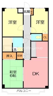 マーカスヒル湘南の間取り画像