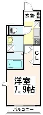 レールサイド鵠沼の間取り画像