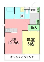 アネシス上星川の間取り画像