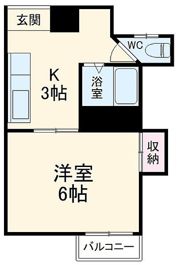 エクレールK鶴巻の間取り画像