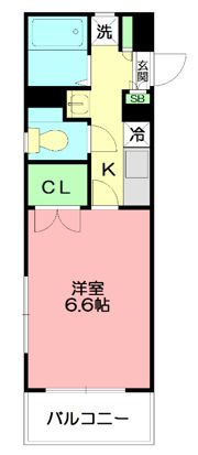 メルセ善行の間取り画像