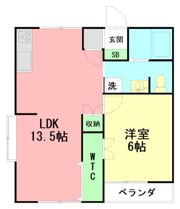 サンハイツICHIKAWAの間取り画像