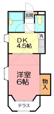 ジュネパレス茅ヶ崎第2の間取り画像