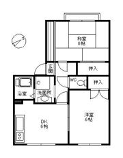 タウニィ新町の間取り画像