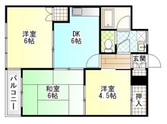 セレーノ東町IIの間取り画像