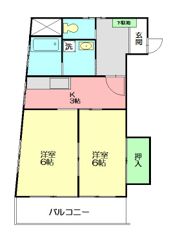 ファーストクラス平塚御殿の間取り画像