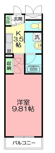 クリスティアの間取り画像